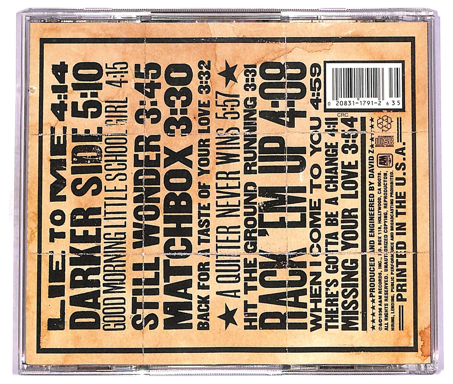 EBOND Jonny Lang - Lie To Me CD CD078041