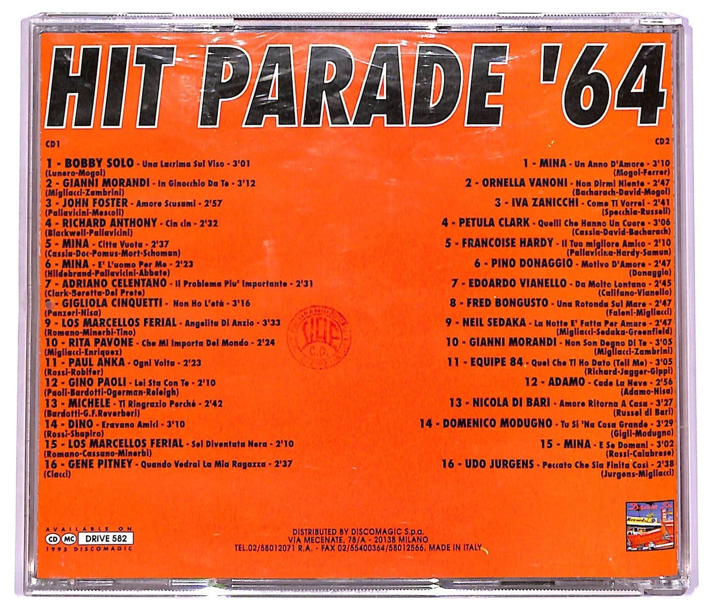 EBOND Hit Parade ' 64 CD CD078850