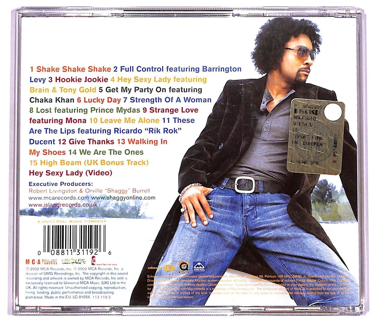 EBOND Shaggy - Lucky Day CD CD079034