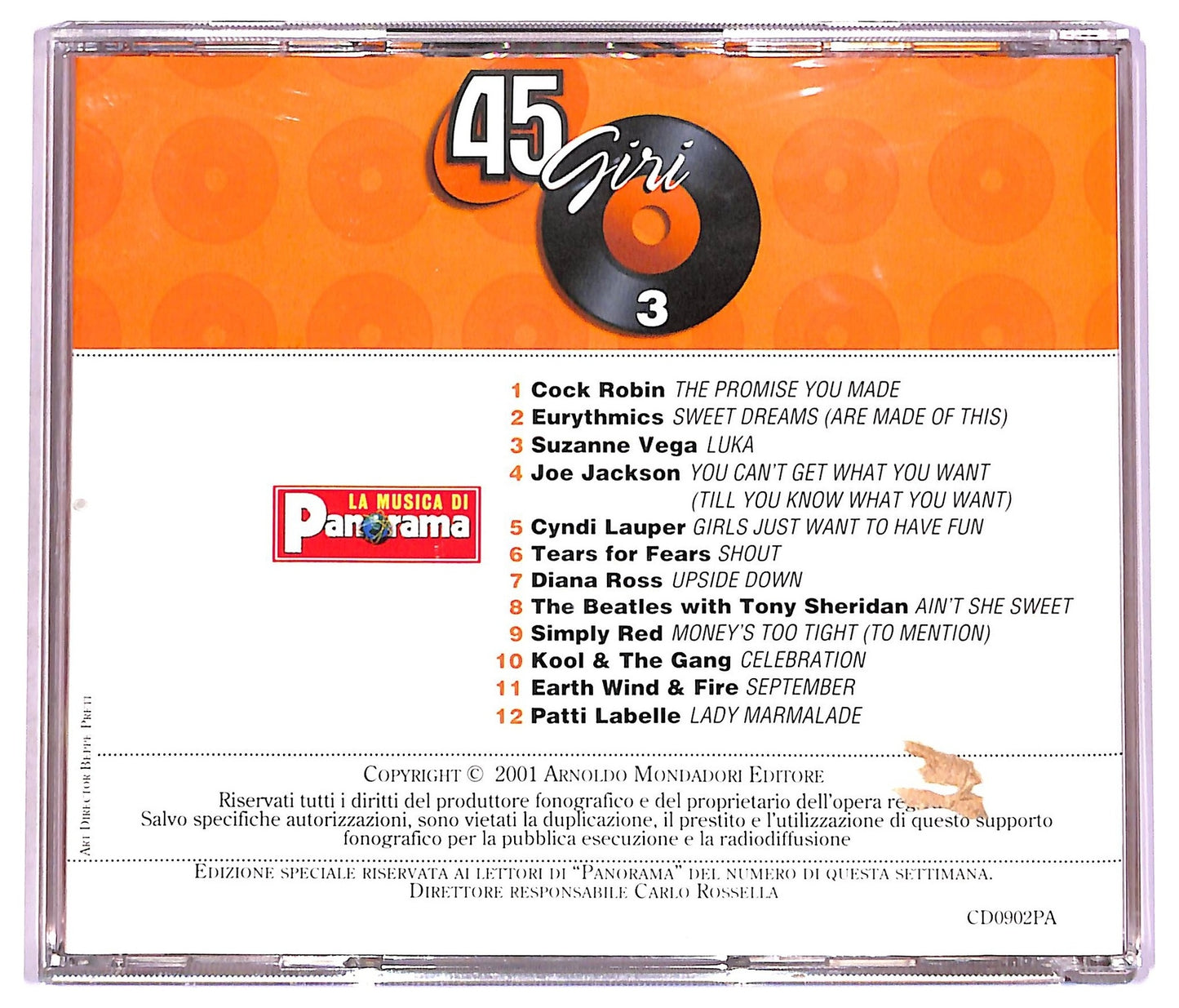 EBOND Various - 45 Giri - Hit Parade Internazionale Vol.3 EDITORIALE CD CD079327