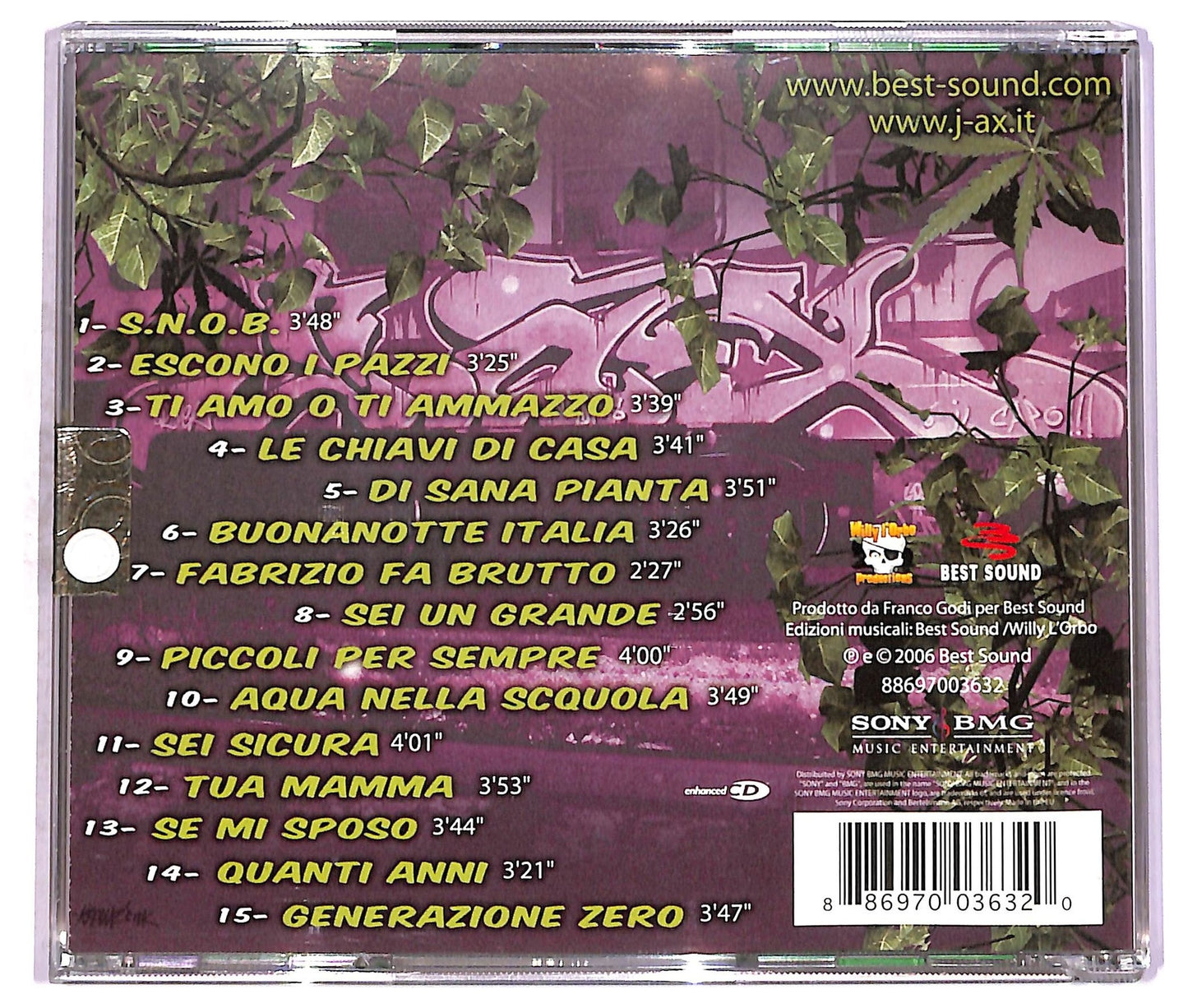 EBOND J-Ax - Di Sana Pianta CD CD079540
