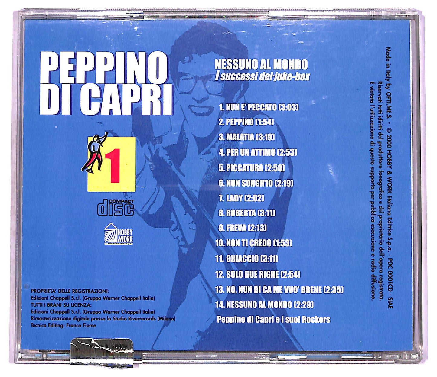 EBOND Peppino Di Capri - Nessuno Al Mondo Editoriale CD CD079654