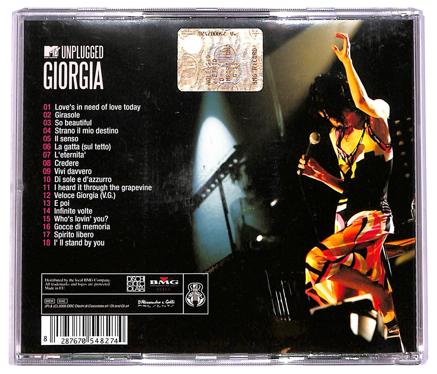 EBOND Giorgia - Mtv Unplugged Giorgia CD CD079943
