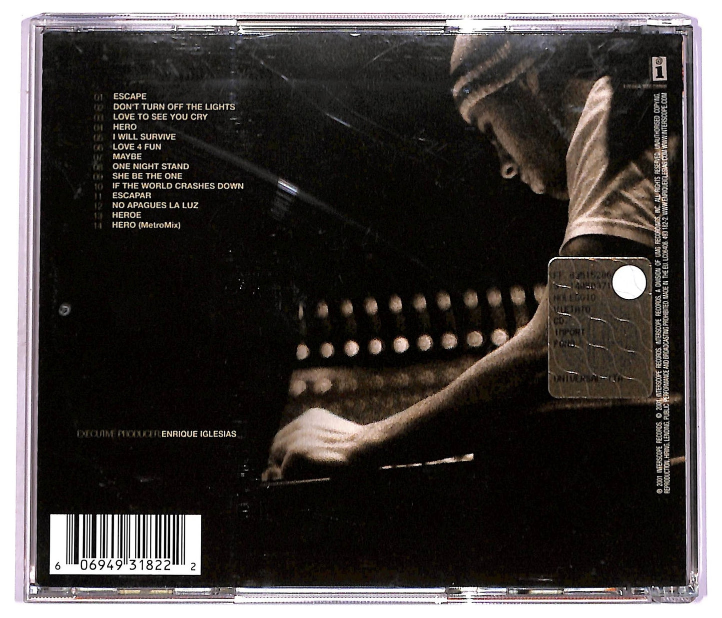 EBOND Enrique - Escape CD CD080136