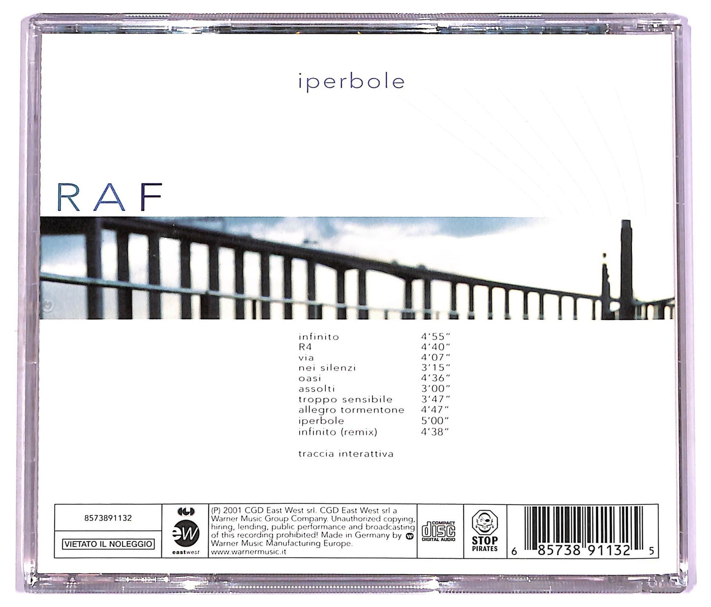 EBOND RAF - Iperbole CD CD080157