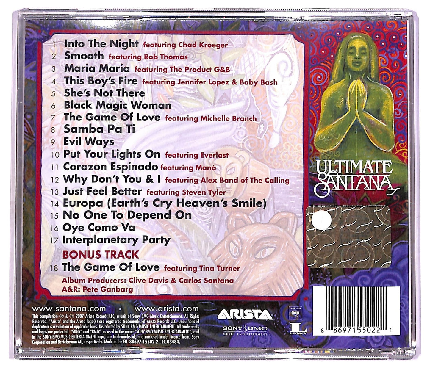 EBOND Santana - Ultimate Santana CD CD080220
