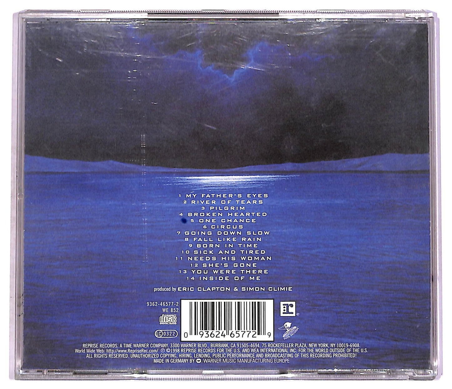 EBOND Eric Clapton - Pilgrim CD CD080436