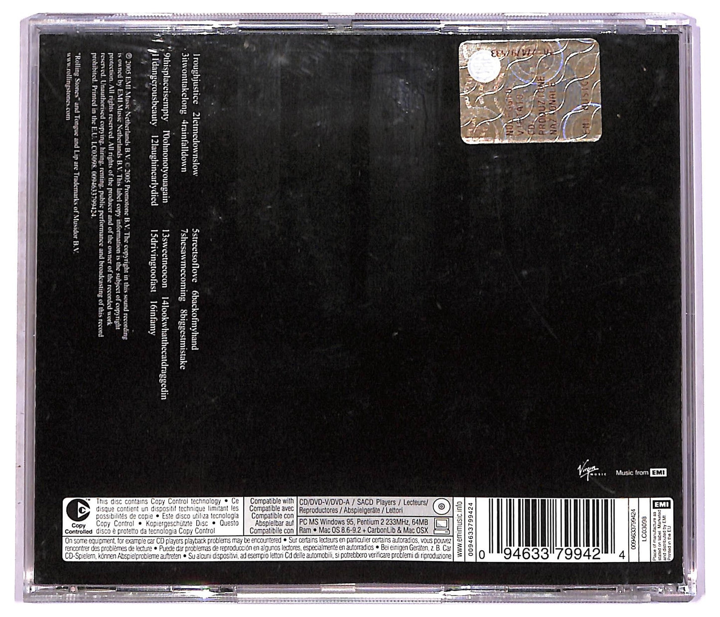EBOND The Rolling Stones - A Bigger Bang CD CD080453