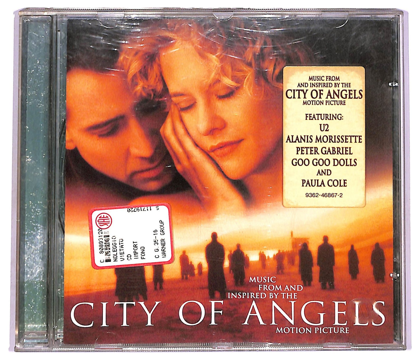 EBOND Various - City Of Angels COMPILATION JEWEL CASE CD CD080903