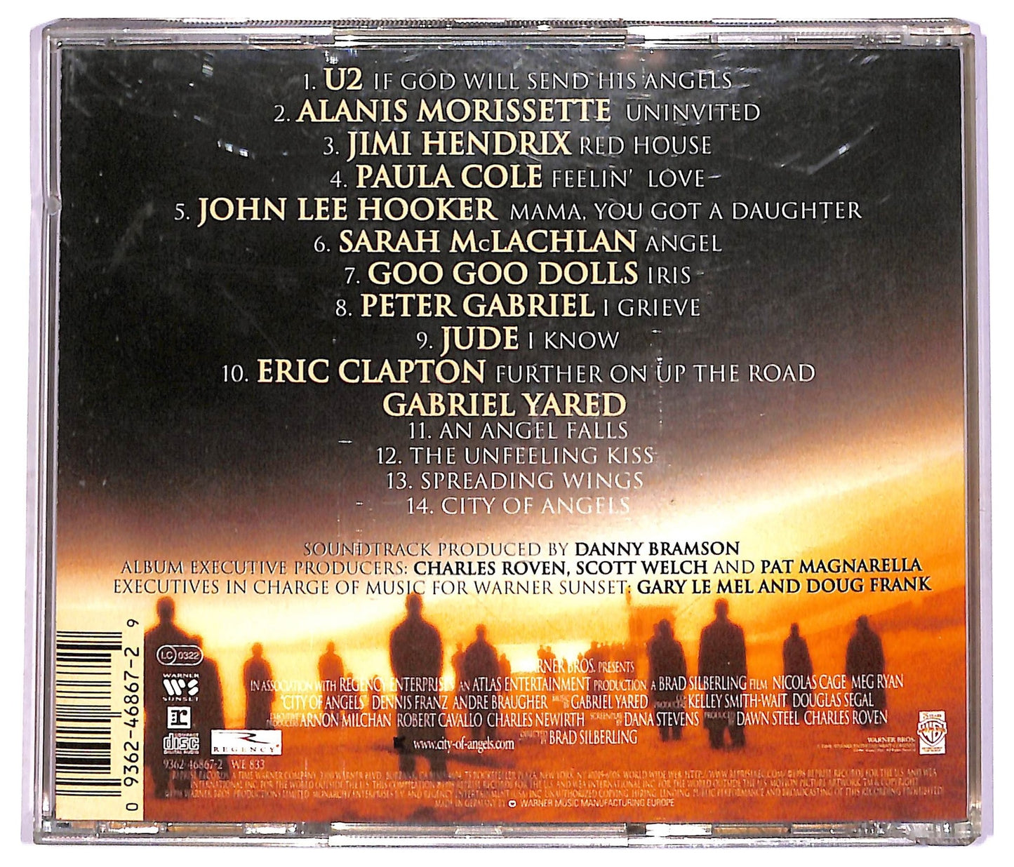 EBOND Various - City Of Angels COMPILATION JEWEL CASE CD CD080903