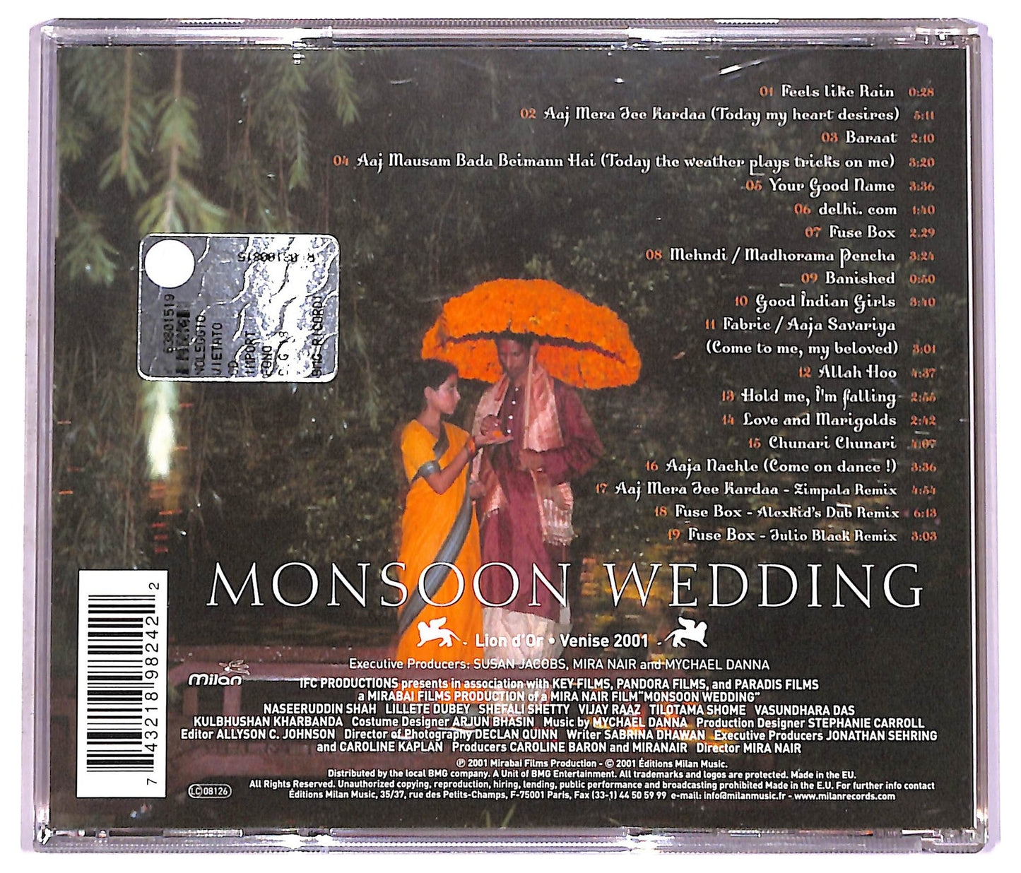 EBOND Mychael Danna - Monsoon Wedding CD CD081302