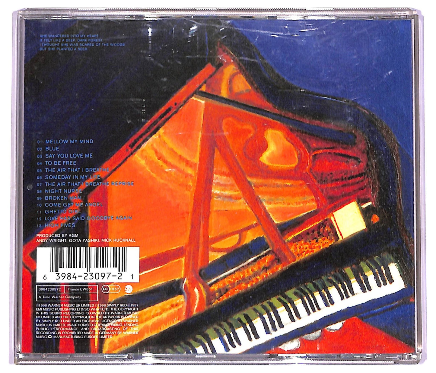 EBOND Simply Red - Blue CD CD081321