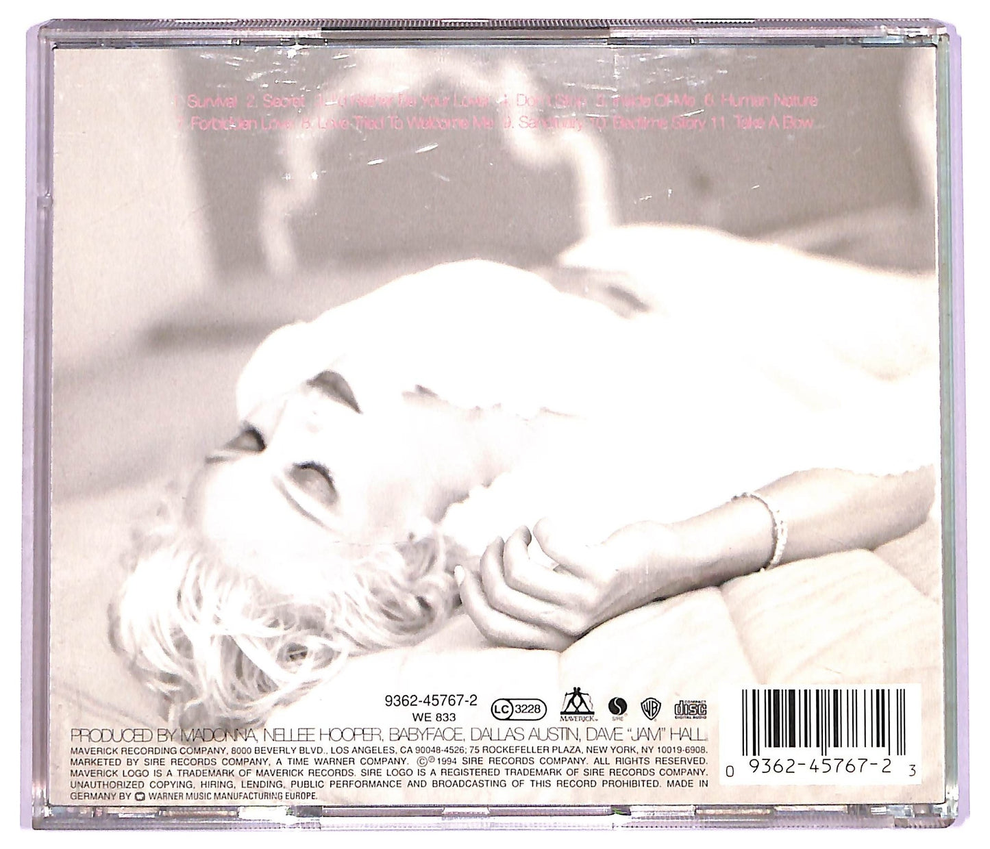 EBOND Madonna - Bedtime Stories CD CD081416