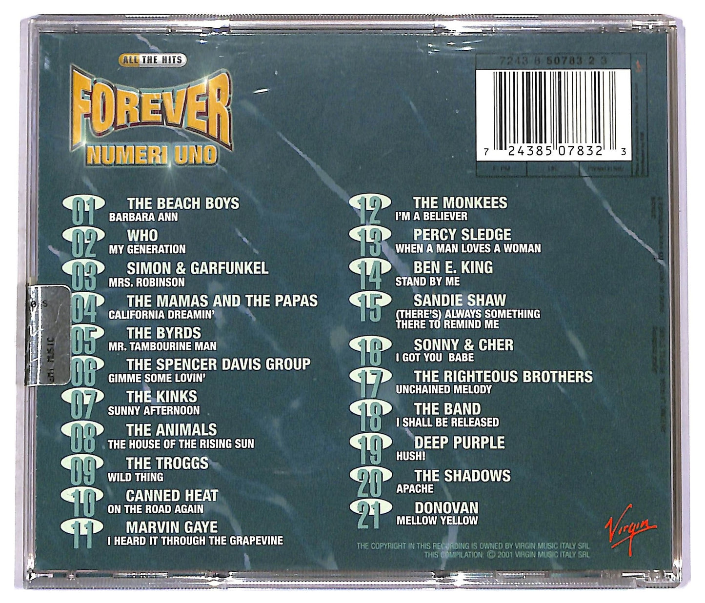 EBOND Forever Numeri Uno (All The Hits) CD CD081538
