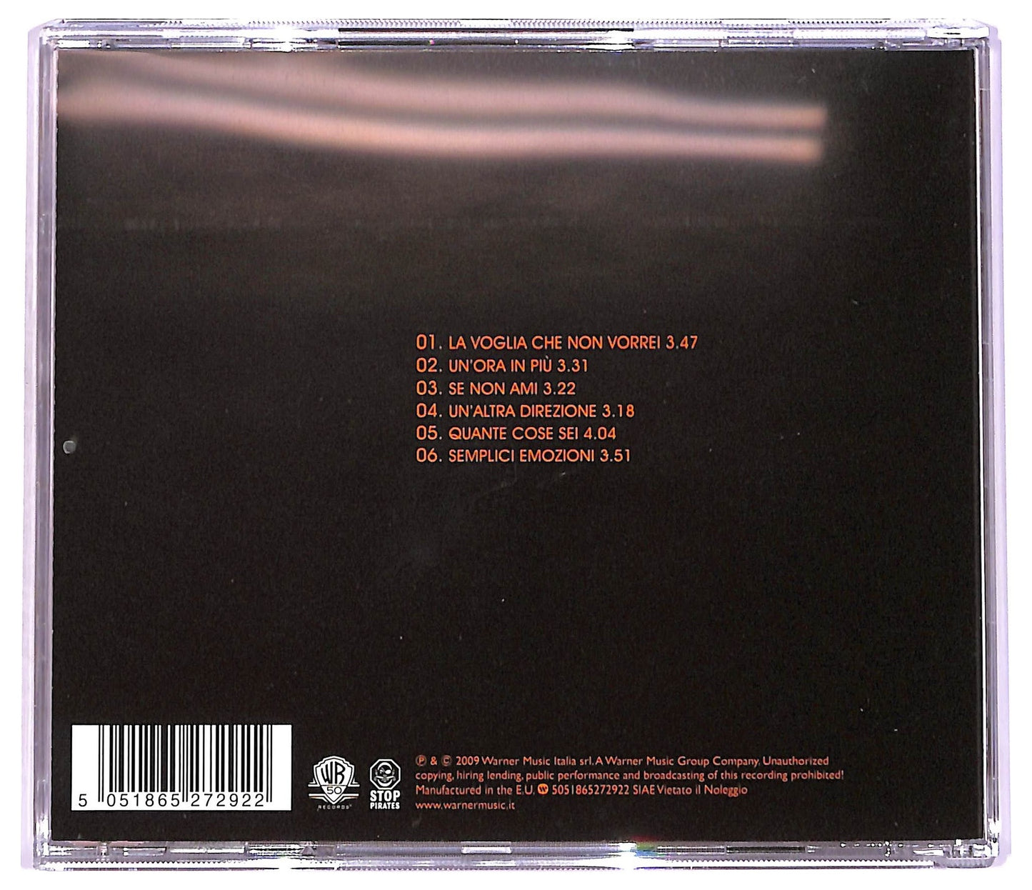 EBOND Nek - Un'Altra Direzione CD CD081833