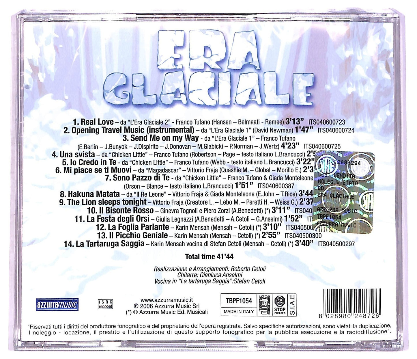 EBOND Various - era glaciale CD CD081840