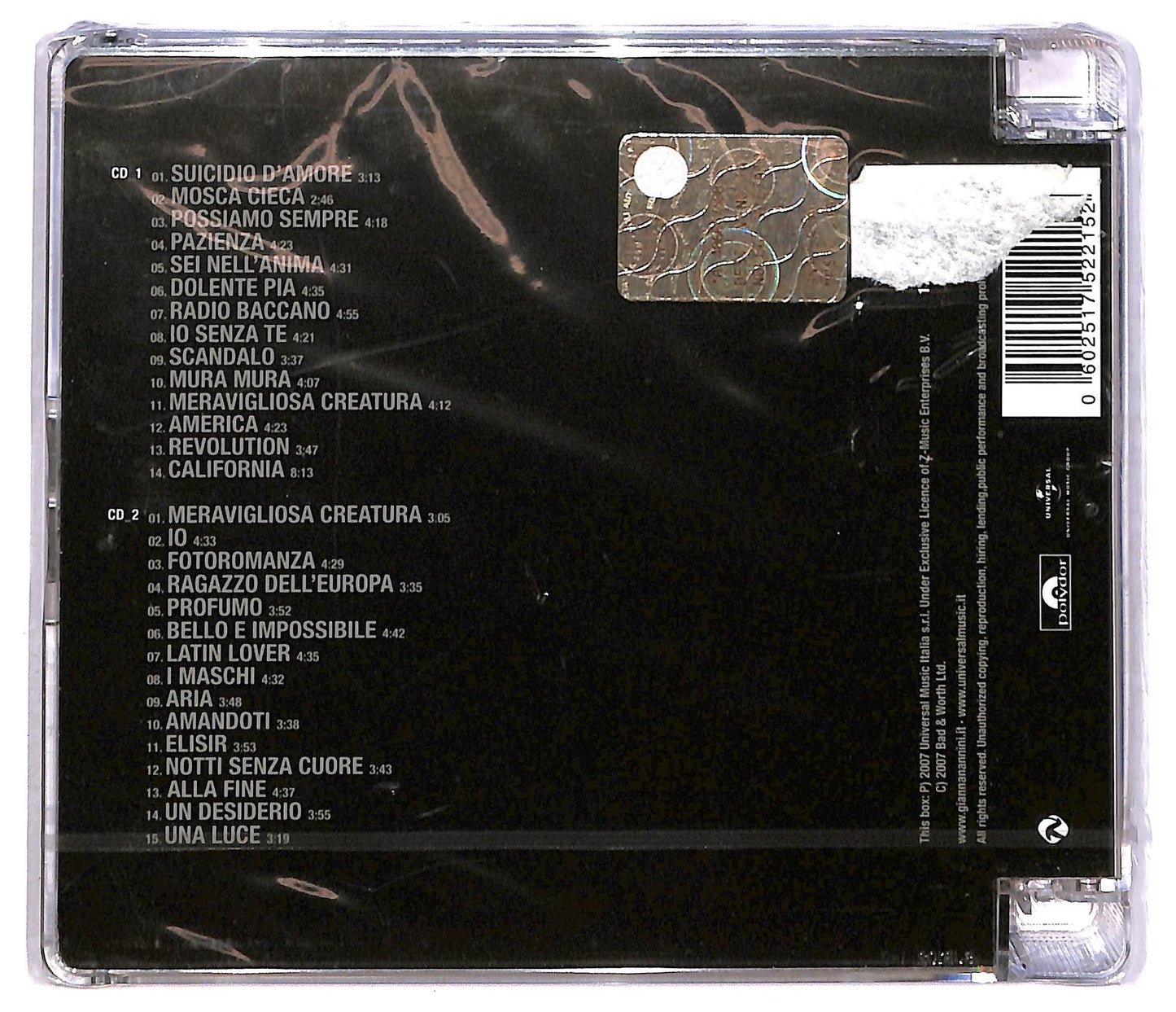 EBOND Gianna Nannini - GiannaBest Super Jewel Box CD CD082638