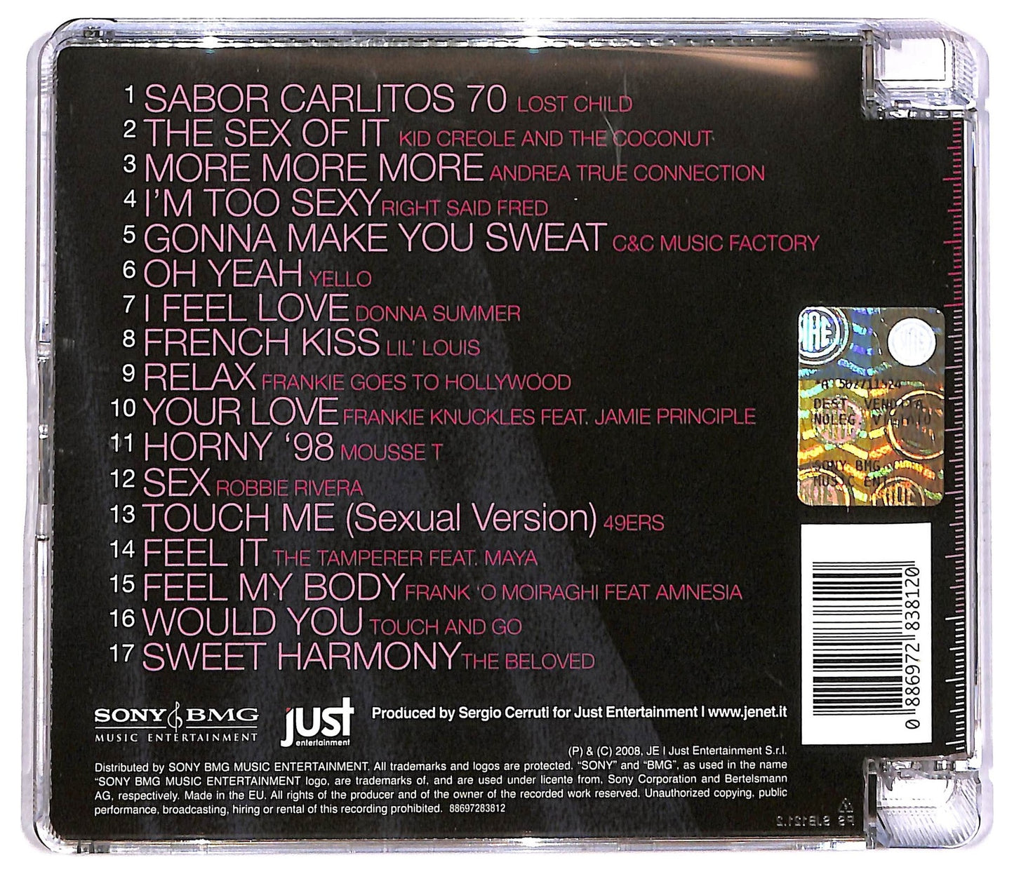 EBOND Rocco Siffredi - Sexy - Personal Selection CD CD082709