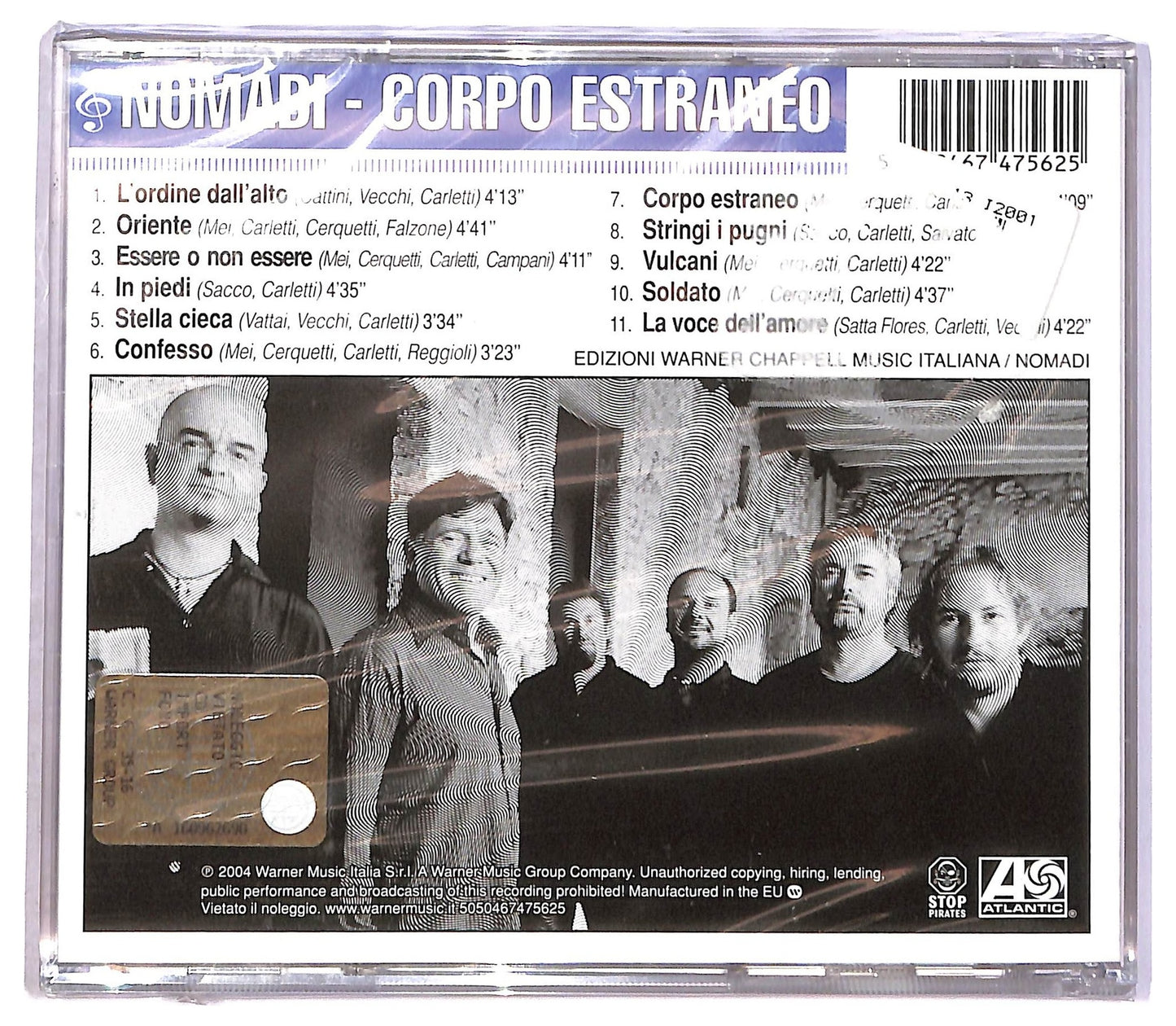 EBOND Nomadi - Corpo Estraneo CD CD082712