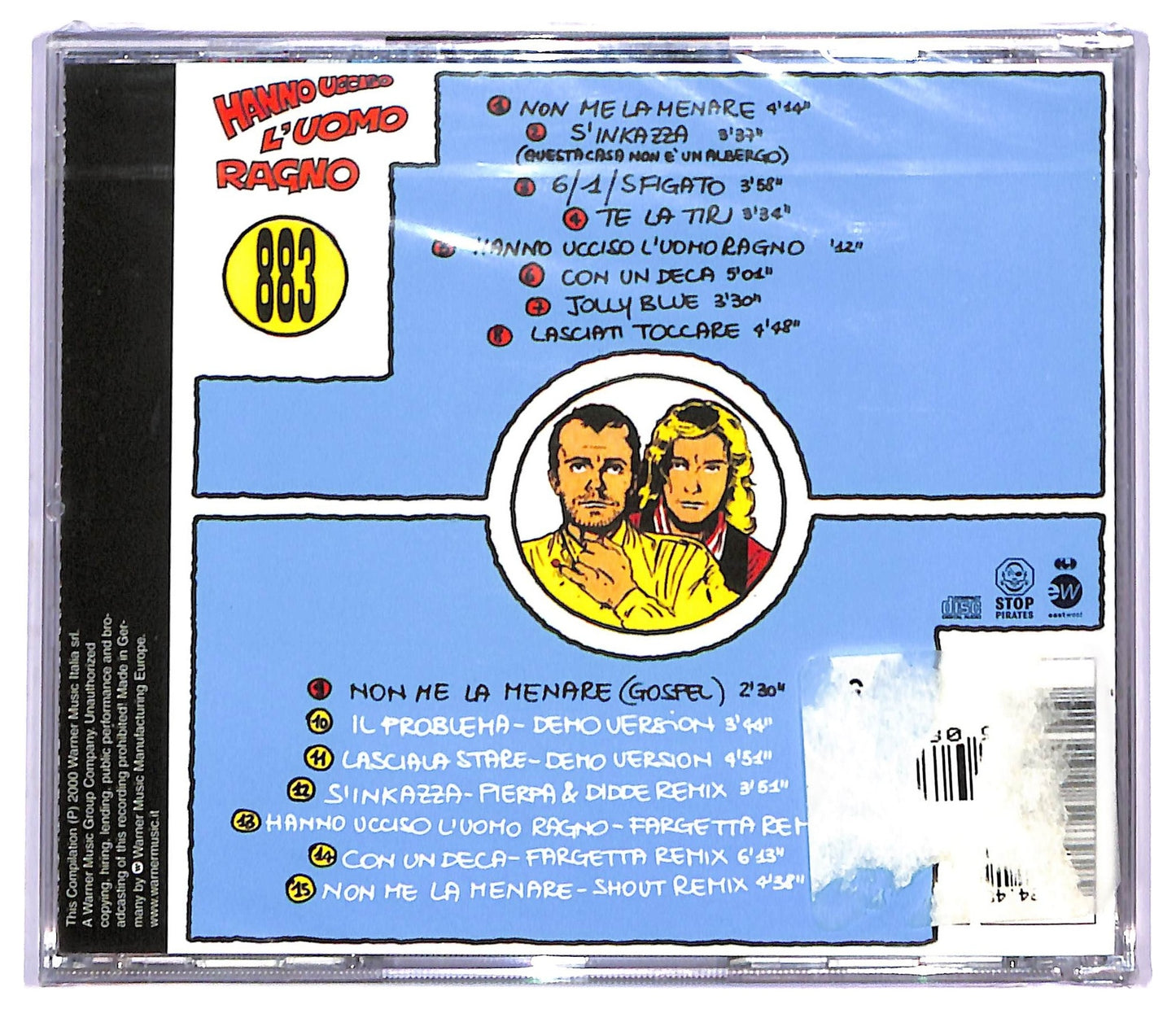 EBOND 883 - Hanno Ucciso L'Uomo Ragno CD CD082814