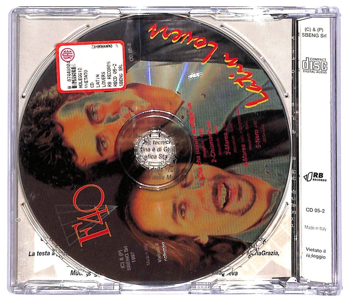 EBOND F40 - latin lovers COMPILATION JEWEL CASE CD CD082833