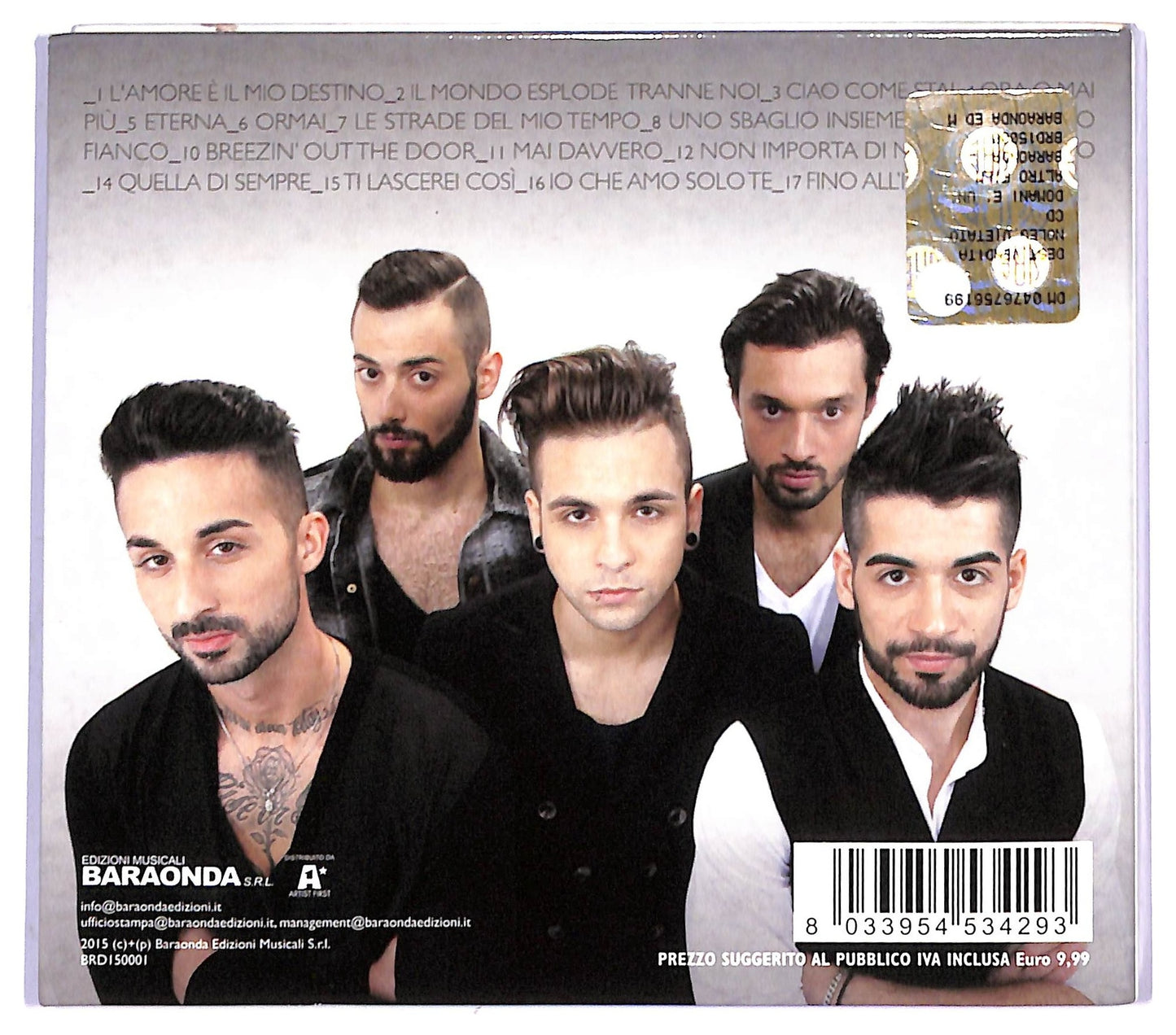 EBOND Dear Jack - Domani E Un Altro Film (Seconda Parte) ALBUM DIGIPACK CD CD082853