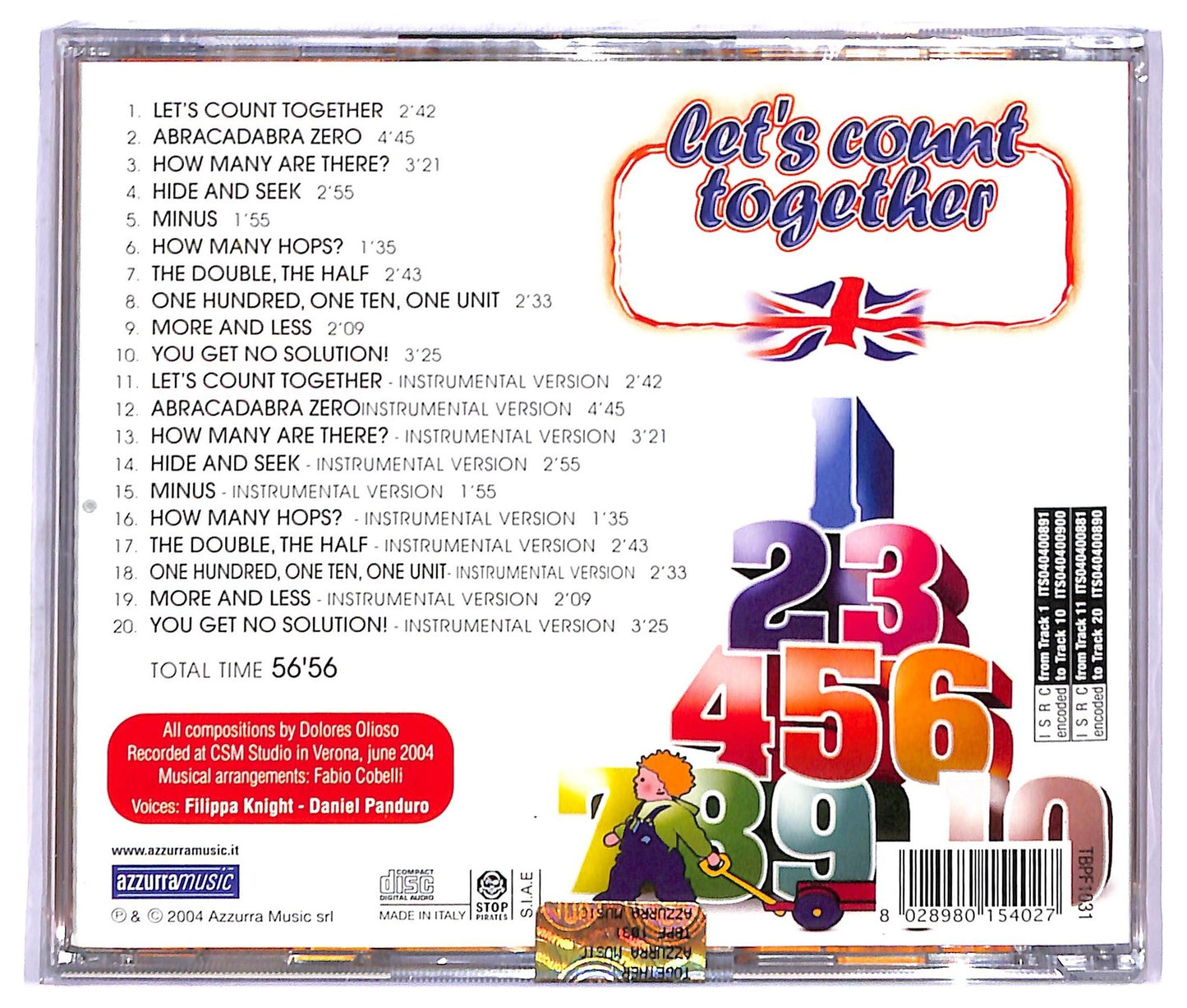 EBOND Various - Let's Count Togheter CD CD082936
