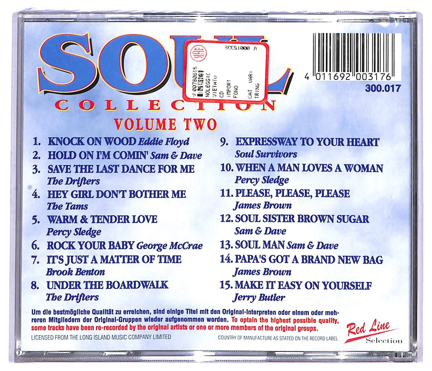 EBOND Various - Soul Collection - Volume One CD CD082949