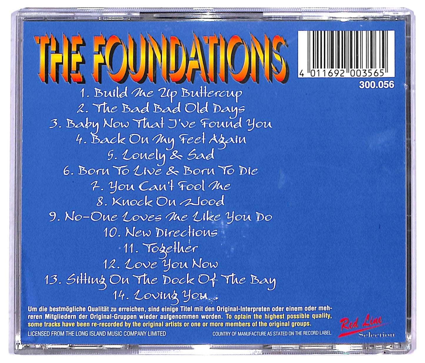 EBOND The Foundations - Greatest Hits CD CD083006