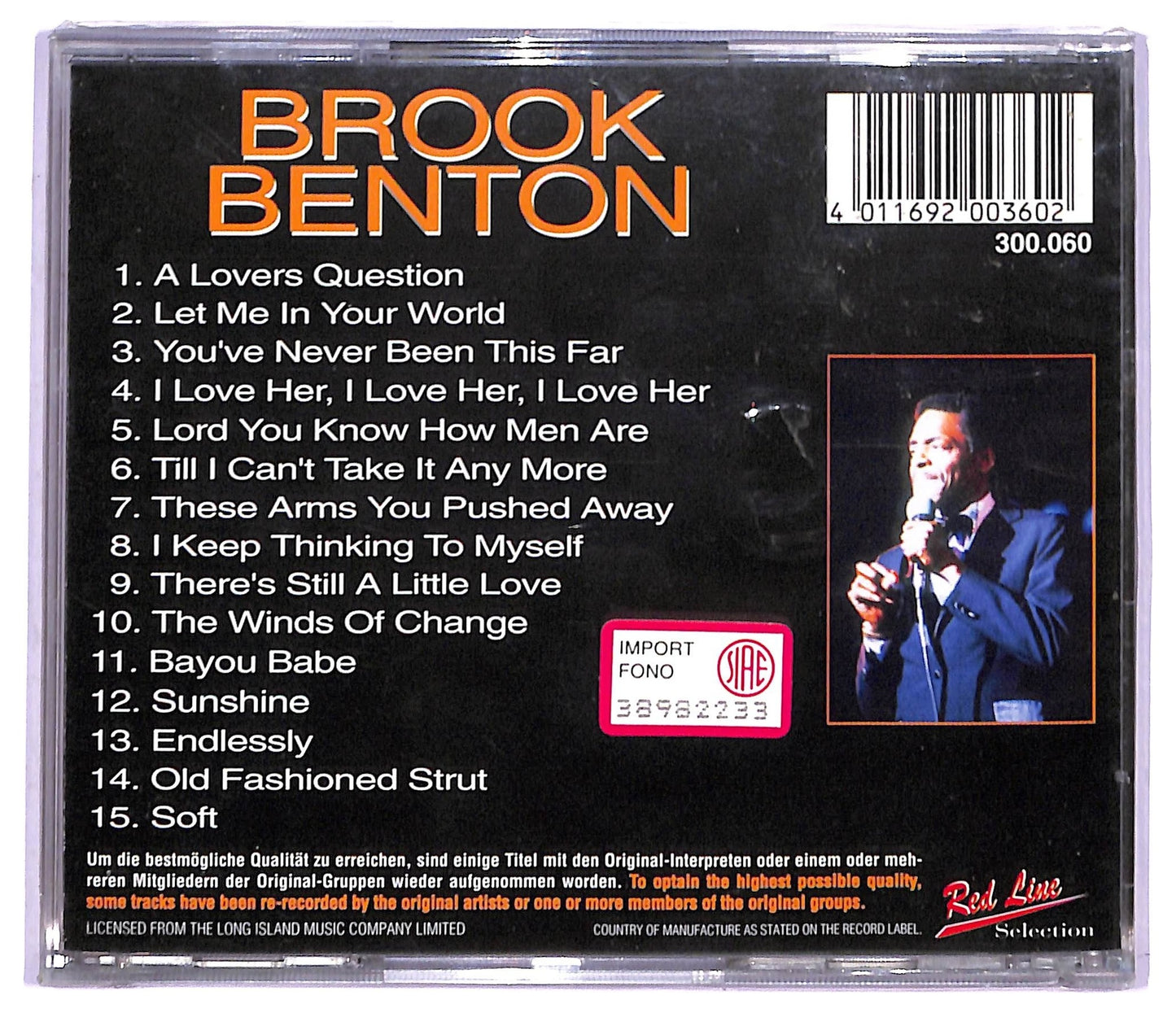 EBOND Brook Benton - Bayou Babe CD CD083007