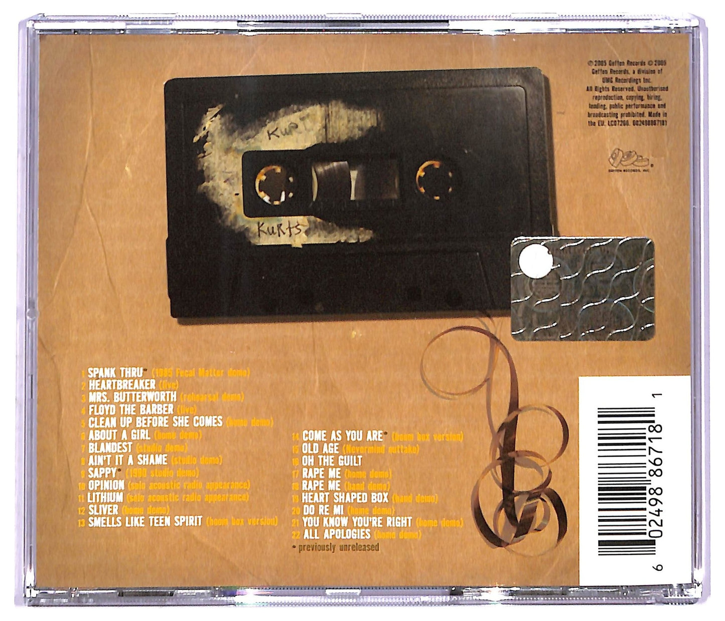 EBOND Nirvana - Sliver The Best Of The Box CD CD083055