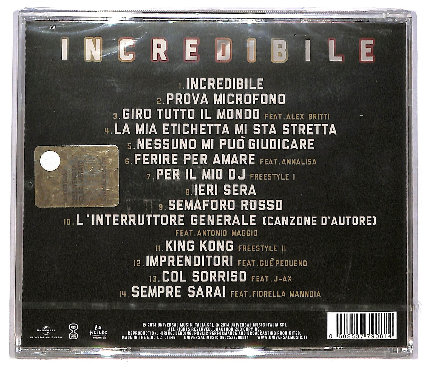 EBOND Moreno - Incredibile CD CD083333