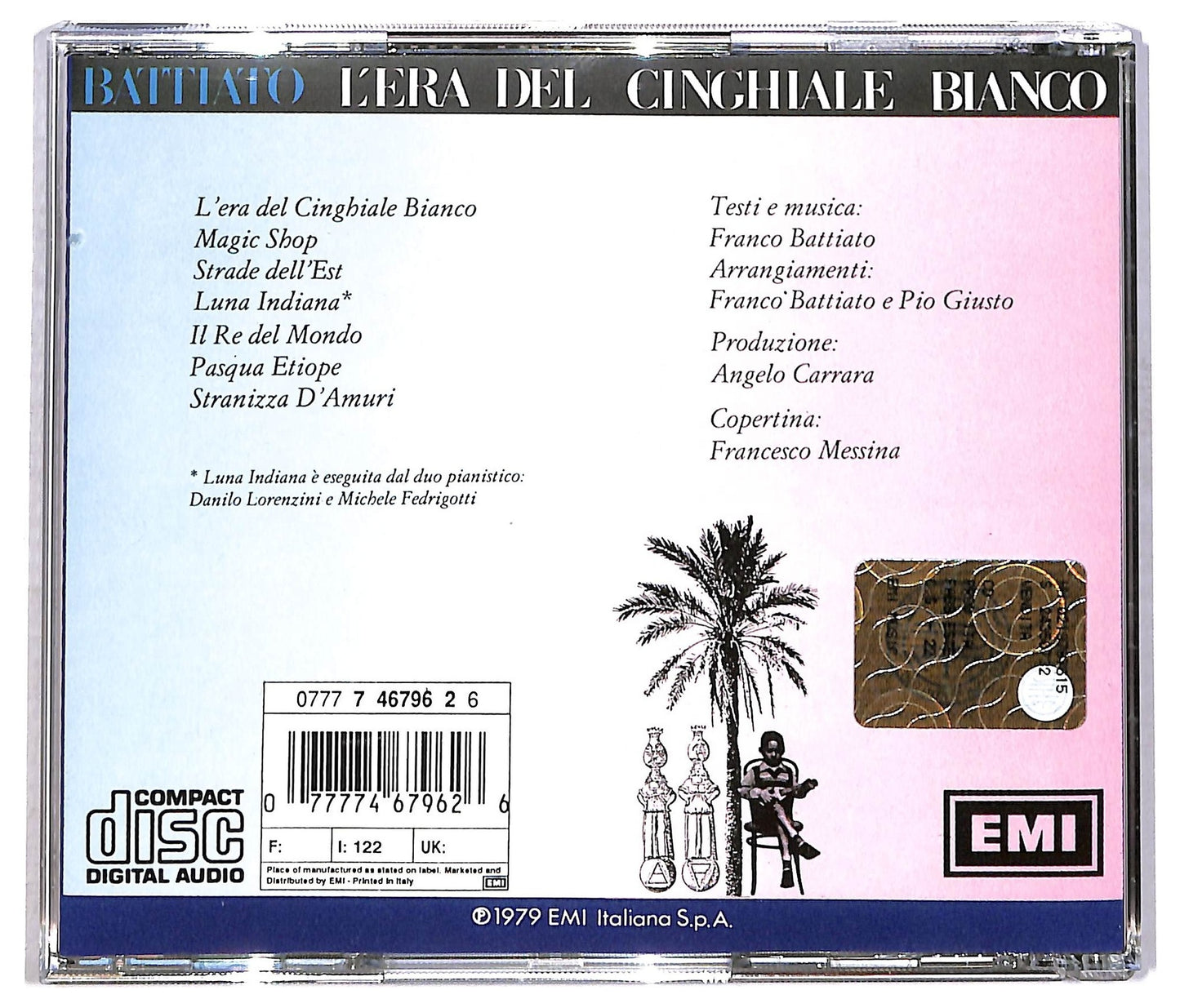 EBOND Franco Battiato - L'era Del Cinghiale Bianco CD CD083733