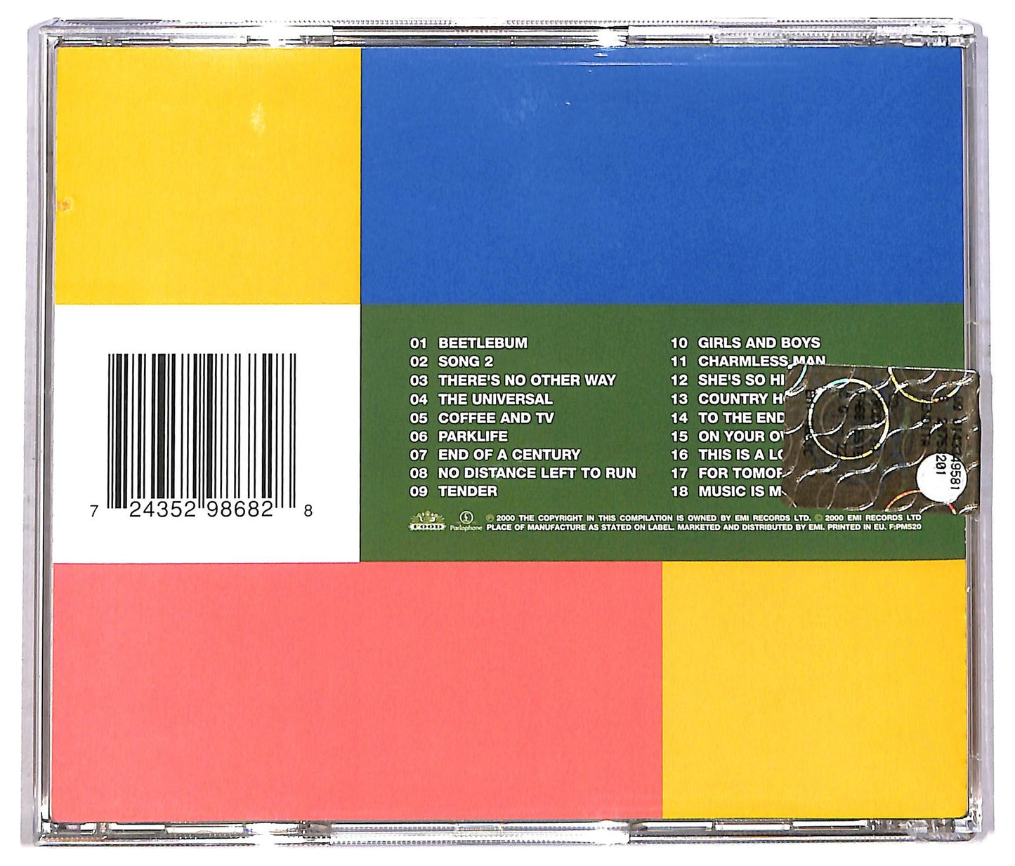 EBOND Blur - The Best Of CD CD083743