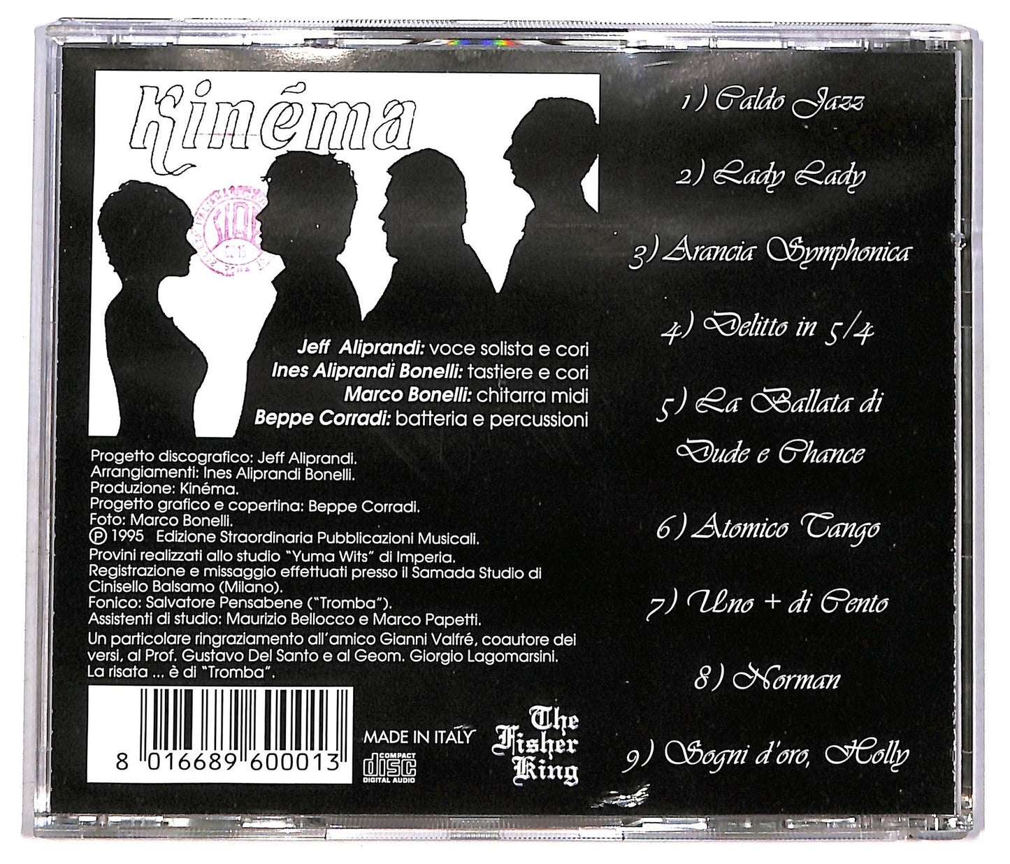 EBOND Kinema - immagini.. note CD CD083751