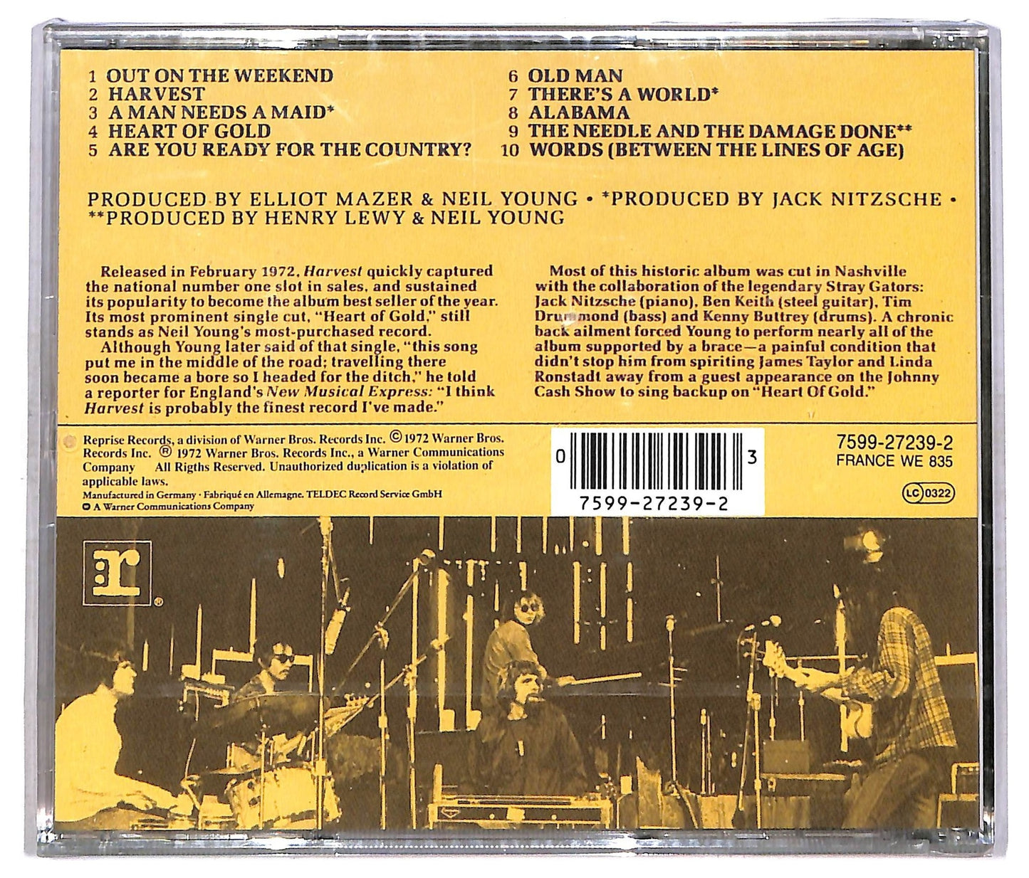 EBOND Neil Young - Harvest CD CD083753