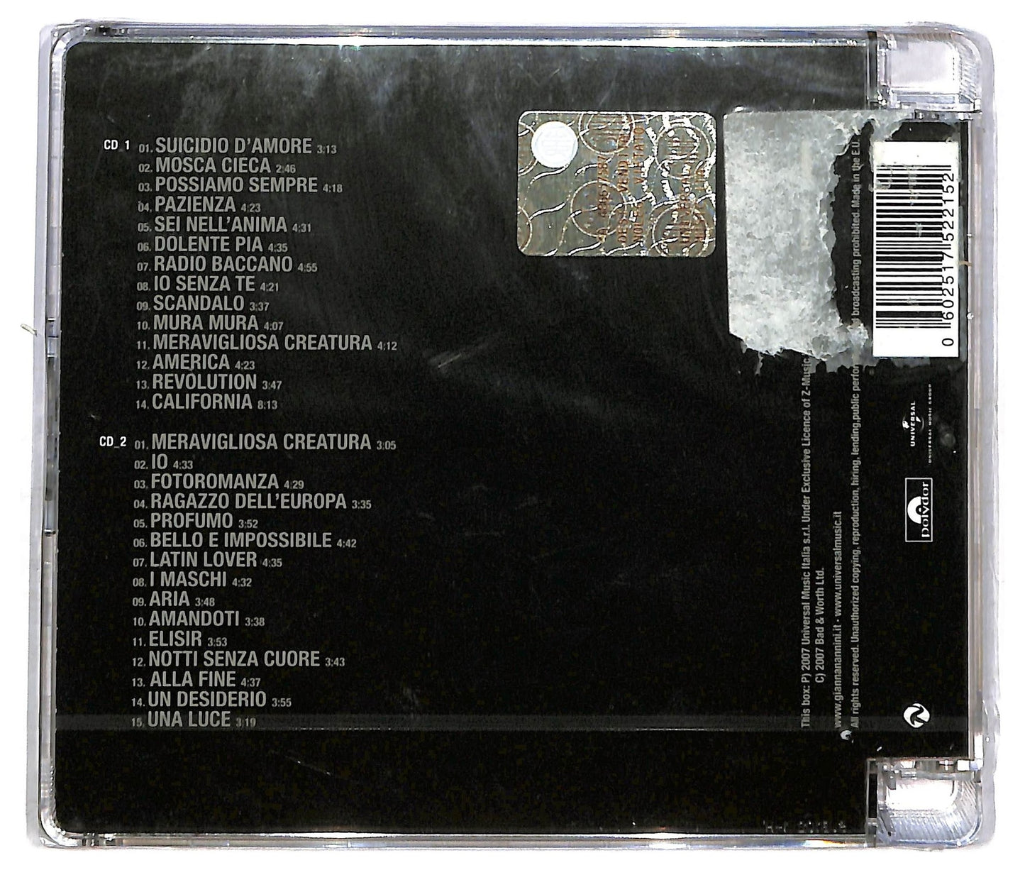 EBOND Gianna Nannini - GiannaBest Super Jewel Box CD CD083806