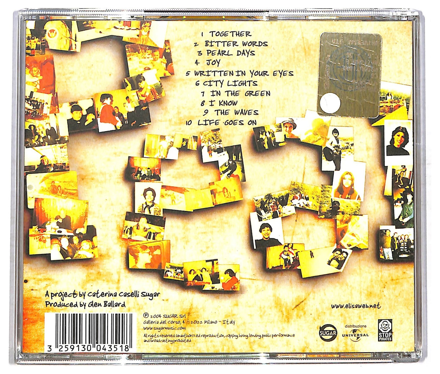 EBOND Elisa - Pearl Days CD CD083854