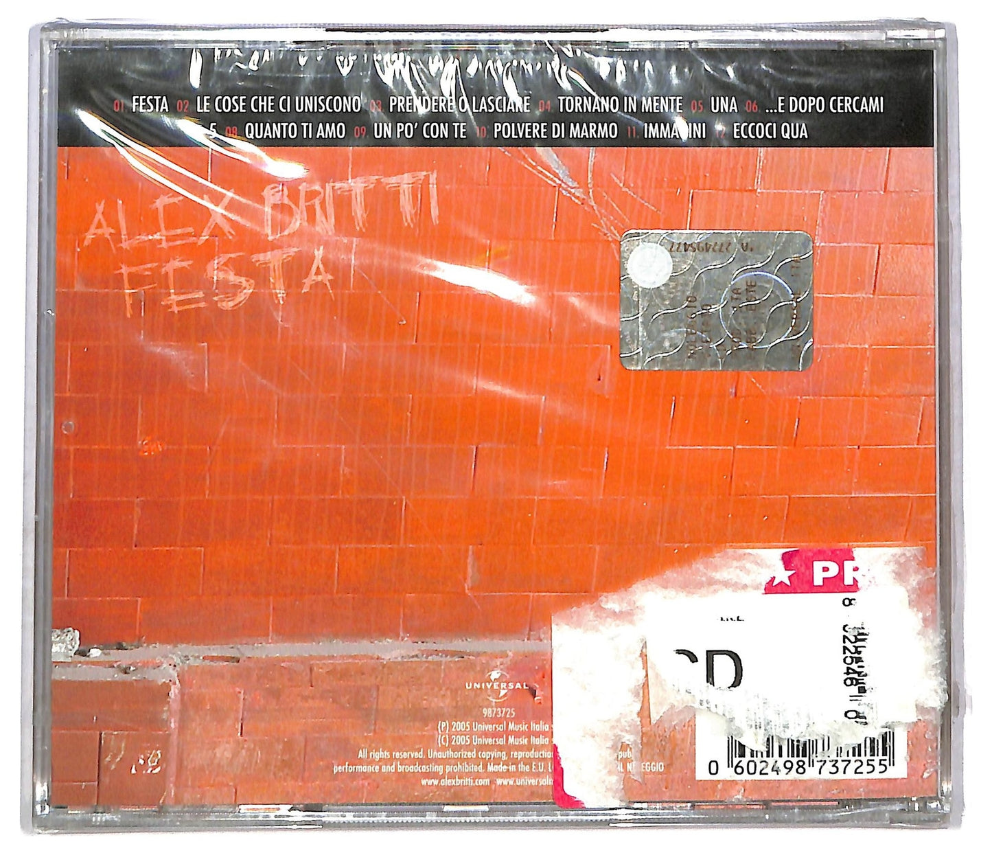 EBOND Alex Britti - Festa CD CD083855