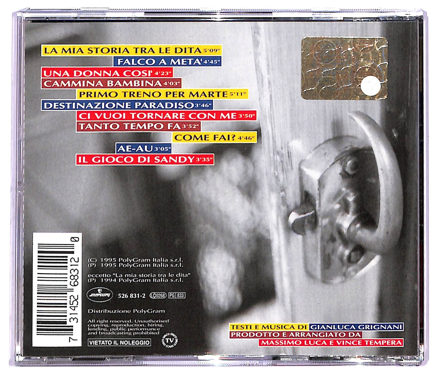 EBOND Gianluca Grignani - Destinazione Paradiso CD CD083936
