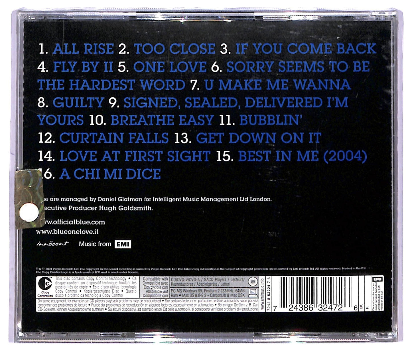 EBOND Blue (5) - Best Of Blue CD CD083946