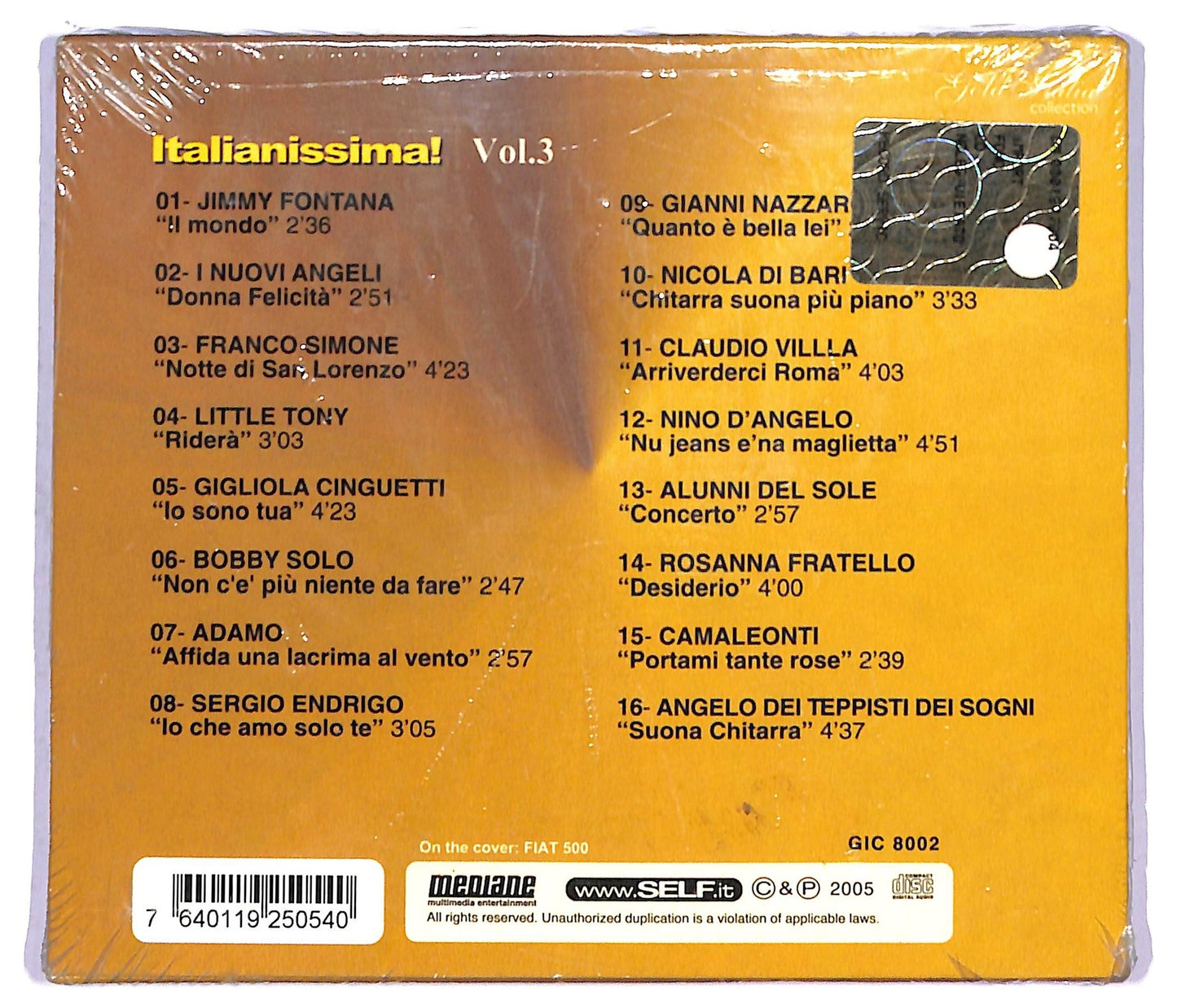 EBOND Various - italianissima vol.3 CD CD084019