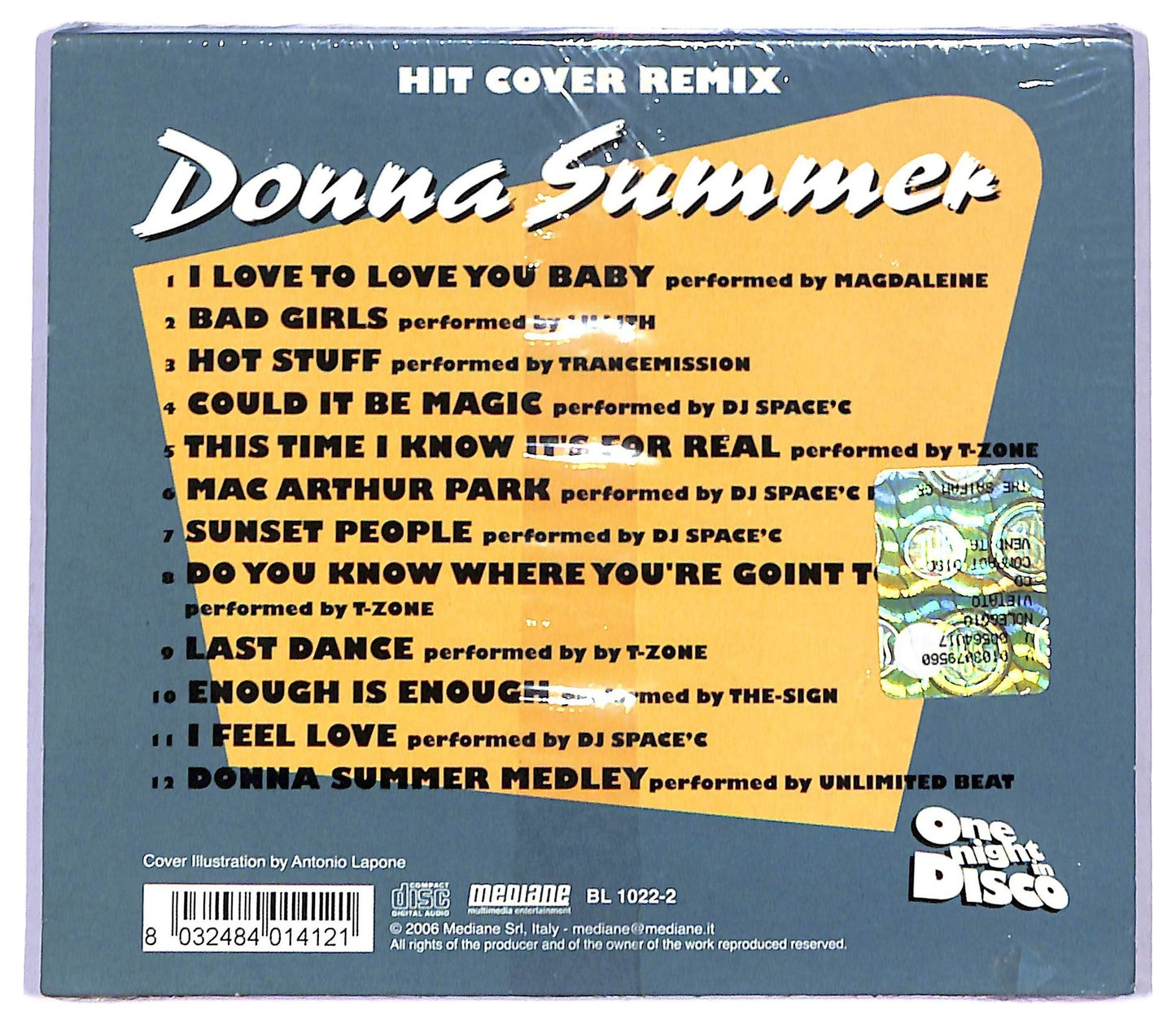 EBOND Various - One Night In Disco - Donna Summer CD CD084230