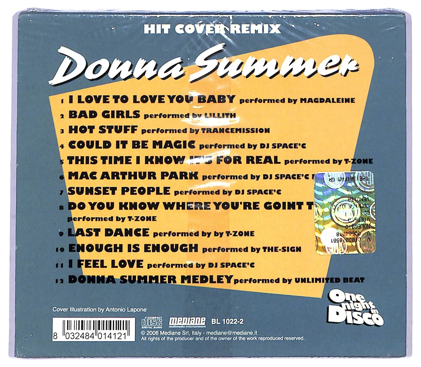 EBOND Various - One Night In Disco - Donna Summer CD CD084304