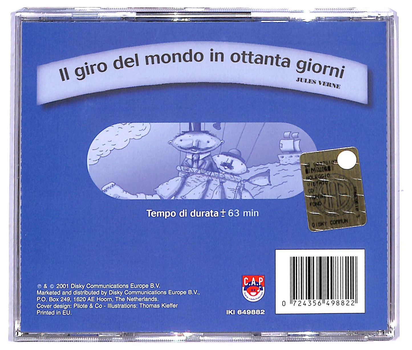 EBOND Il Giro Del Mondo In Ottanta Giorni CD CD084331