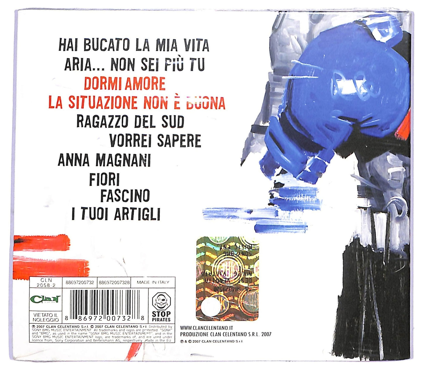 EBOND Celentano - Dormi Amore (La Situazione Non E Buona) CD CD084418