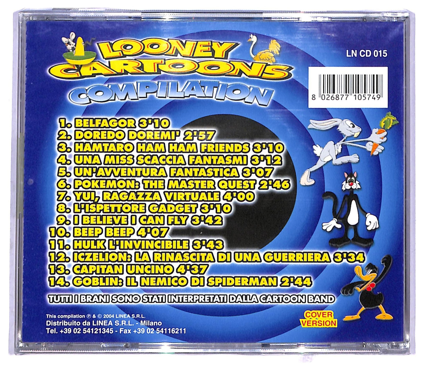 EBOND Looney Cartoons Compilation CD CD084507