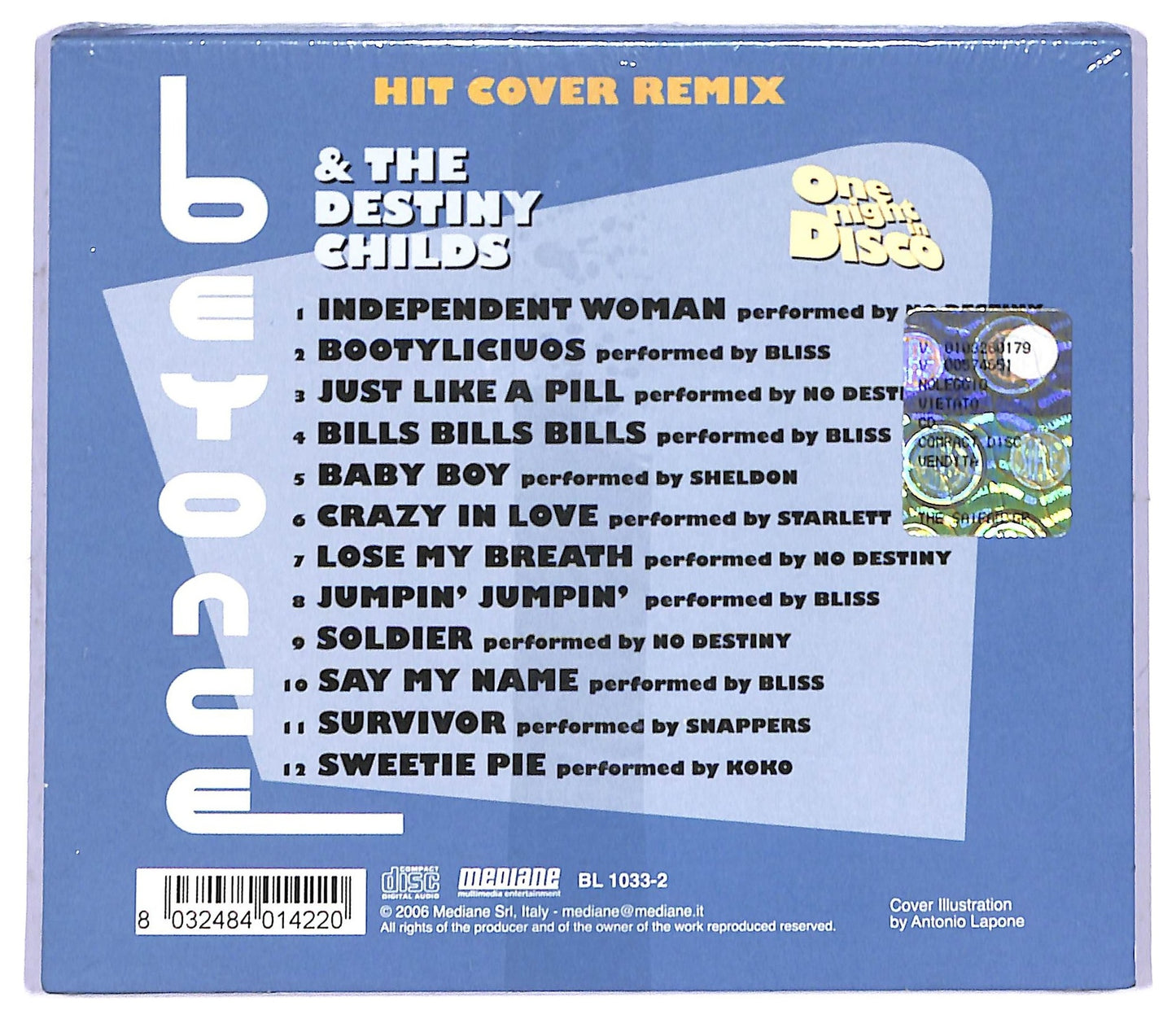 EBOND Various - One Night In Disco - Beyonce e Destiny Childs CD CD084515