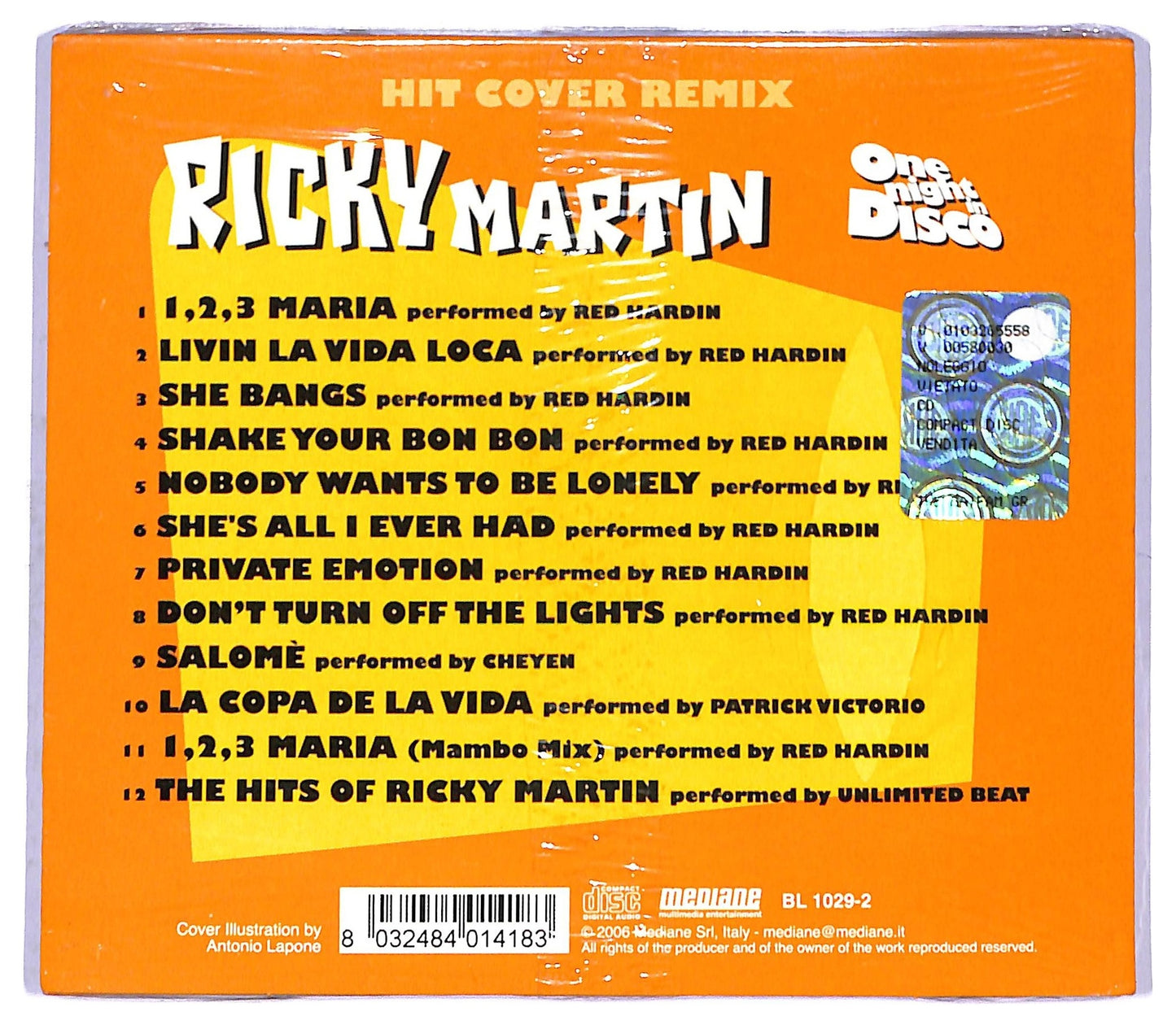 EBOND Various - One Night In Disco - Ricky Martin CD CD084520