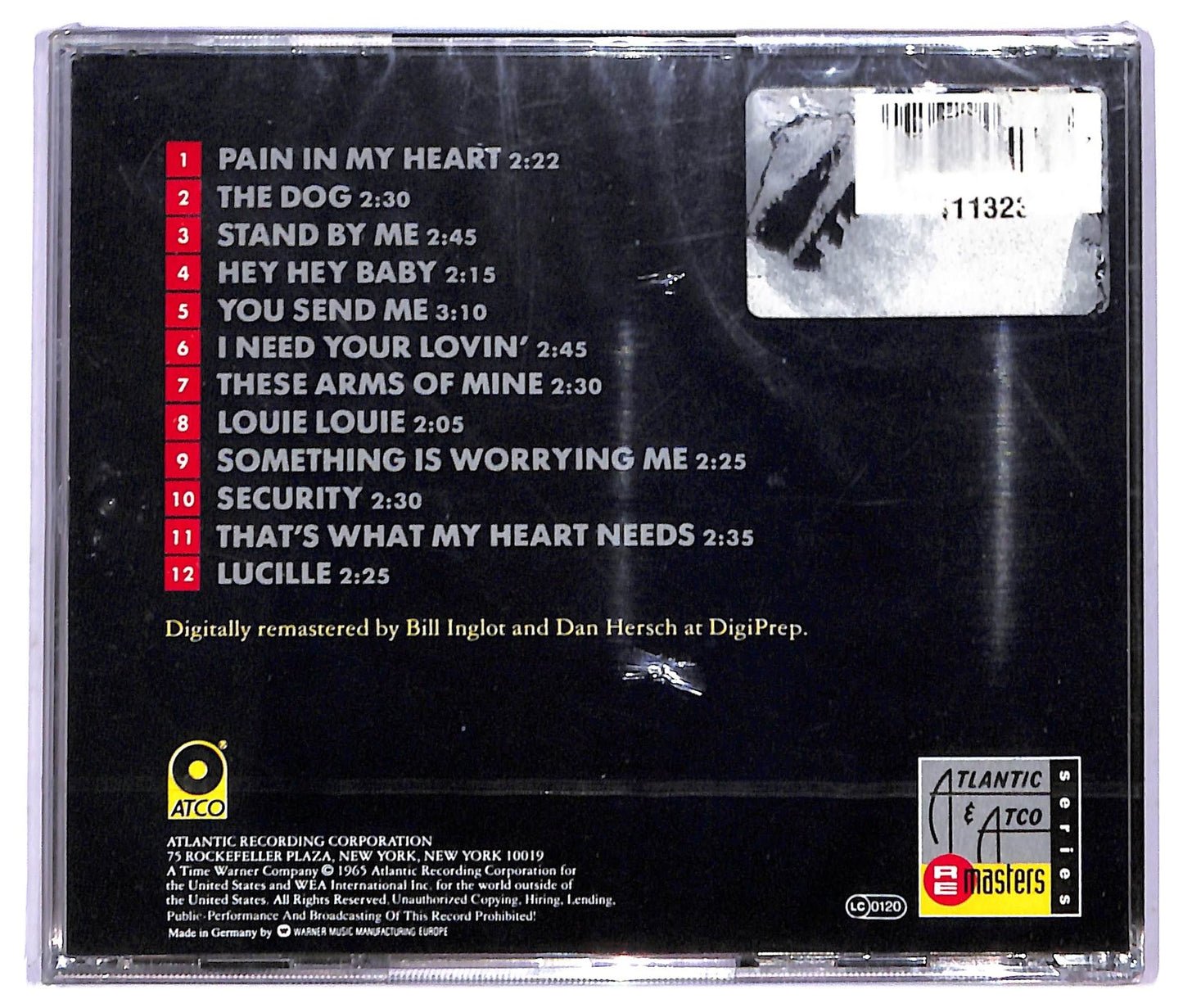 EBOND Otis Redding - Pain In My Heart CD CD084617
